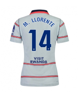 Atletico Madrid Marcos Llorente #14 Maglia Gara Terza Repliche 2026-27 Donna Maniche Corte